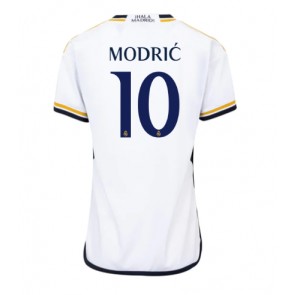 Real Madrid Luka Modric #10 Dámské Domácí Dres 2023-24 Krátký Rukáv